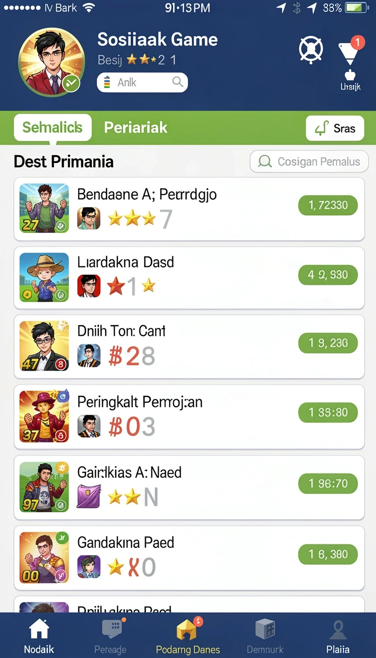 Screenshot cacor78 nomor 1